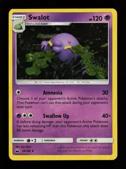 Swalot 58/168 Yuka Morii Uncommon Celestial Storm Pokemon Cards - Image 1