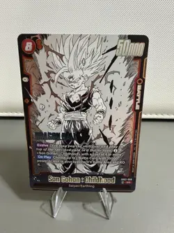 Son Gohan : Childhood SB02-008 Manga Booster 02 Dragon Ball Card English Fusion - Image 1