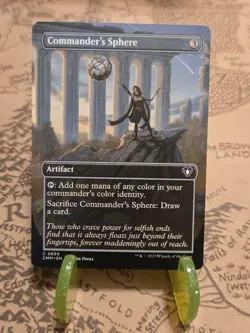 MTG Commander's Sphere Commander Masters Borderless Regular Common NM - Image 1