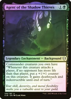 Agent of the Shadow Thieves FOIL - 108/361 - Uncommon Commander Legends CLB MTG - Image 1