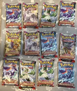 POKEMON TCG SCARLET & VIOLET PALDEA EVOLVED 12 LOSS PACKS ALL NEW FACTORY SEALED - Image 1