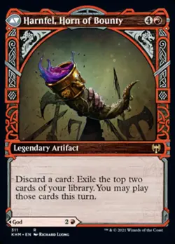 Birgi, God of Storytelling // Harnfel, Horn of Bounty (Showcase) [Kaldheim] Nea - Image 2