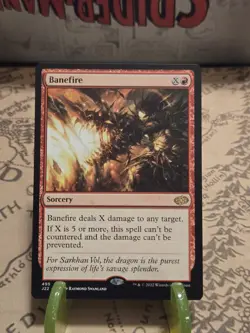 MTG Banefire Jumpstart 2022 Regular Rare NM - Image 1
