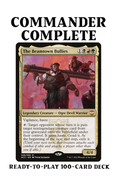 The Beamtown Bullies GAG GIFT REANIMATOR Magic MTG Custom Commander Deck - Image 1