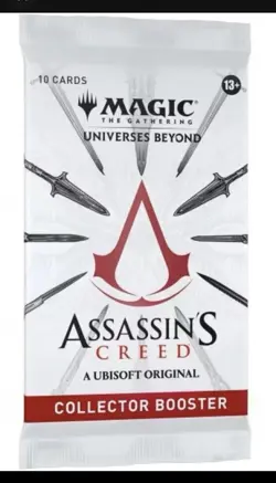 Assassin’s Creed Collector Booster Pack (10 Cards) MTG Magic The Gathering - Image 1