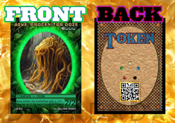 IMPOSSIBLE Custom Creature Game Token for Magic the Gathering MTG, HIGH QUALTY! - Image 4
