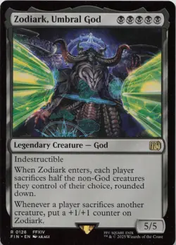 Zodiark Umbral God R FINAL FANTASY 128 NM MTG - Image 1