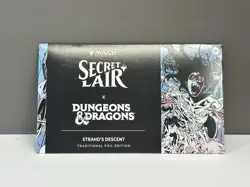 MTG Secret Lair x Dungeons & Dragons: Strahd's Descent FOIL SEALED - Image 1