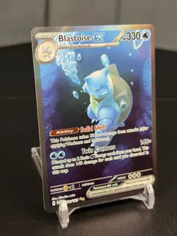 Blastoise ex 200/165 Special Illustration Rare - Pokemon TCG - SV 151 English NM - Image 2