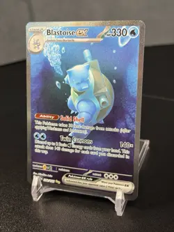 Blastoise ex 200/165 Special Illustration Rare - Pokemon TCG - SV 151 English NM - Image 3