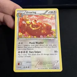 Pokemon TCG Ursaring Holo 2013 Black & White: Legendary Treasures #RC16/RC25 - Image 1