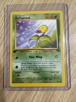 Pokemon 1999 Bellsprout 1st Edition Jungle Set 49/64 TCG Vintage NM/M - Image 1