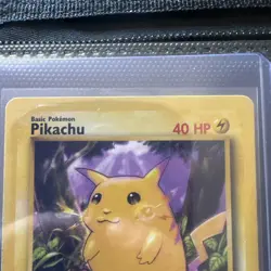 PIKACHU 1995POKEMON BASE SET YELLOW CHEEKS 58/102 TCG WOTC Wizards LP - Image 2
