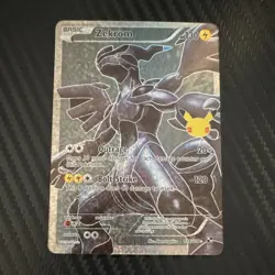 Pokemon Zekrom 114/114 Celebrations Classic Collection Full Art Holo - Image 1