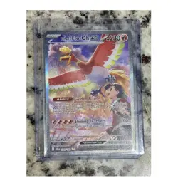 Ethan's Ho-Oh ex 230/182 Full Art Holo Destined Rivals Pokemon TCG + Code GM - Image 1