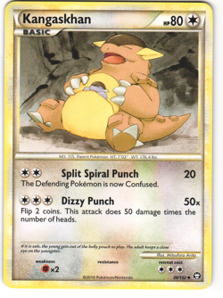 Kangaskhan Uncommon Pokemon TCG 'Triumphant' 036/102 - Image 1