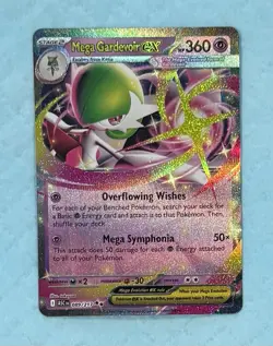 Pokemon TCG Mega Gardevoir EX Ascended Heroes 89/217 Near Mint Condition - Image 1