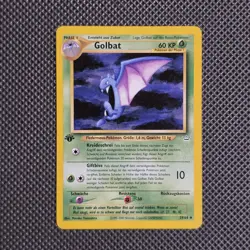 Pokemon Golbat 29/64 Neo Revelation 1st Edition Uncommon 60HP Stage 1 [German] - Image 1