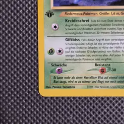 Pokemon Golbat 29/64 Neo Revelation 1st Edition Uncommon 60HP Stage 1 [German] - Image 3