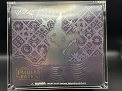 Pokemon TCG Paldean Fates Pokemon Center Elite Trainer Box ETB Sealed - Image 1
