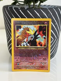 Pokemon Entei TCG 34/53 WOTC Black Star Promo Reverse Holo Vintage - Image 1