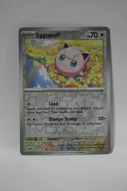 Jigglypuff 039/165 Common 151 Pokemon Reverse Holo NM - Image 1