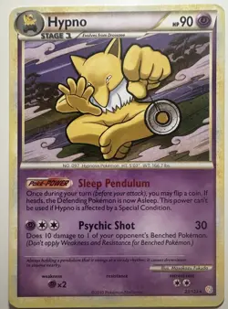 Hypno - 23/123 - Rare - Pokemon TCG Heartgold & Soulsilver MP - Image 1