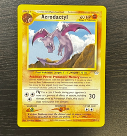 POKEMON TCG - NEO REVELATION AERODACTYL 15/64 NON HOLO LP MP ENGLISH - Image 1