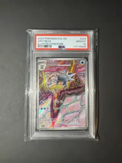 2023 Pokemon Paldea Evolved Arctibax Illustration Rare Art #209/193 PSA 10 - Image 1