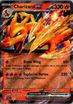 2024 Scarlett and Violet Promo Charizard ex #161 - Image 1