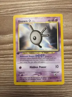Pokemon Unown K 58/64 - 1st Edition Neo Revelation - NM WotC 2001 Vintage - Image 2