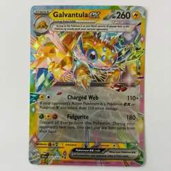 Galvantula ex 51/142 Double Rare Stellar Crown Pokemon Near Mint - Image 1