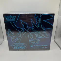 Phantasmal Flames Pokemon Center Exclusive ETB Elite Trainer Box Factory Sealed - Image 2