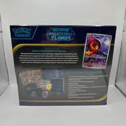 Phantasmal Flames Pokemon Center Exclusive ETB Elite Trainer Box Factory Sealed - Image 5