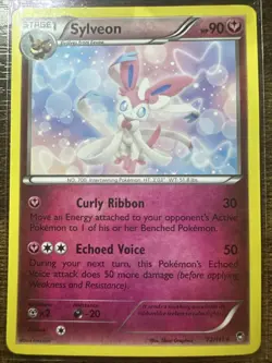 Sylveon 72/111, 2014 Furious Fists, Non Holo Rare, Pokemon TCG, NM - Image 1