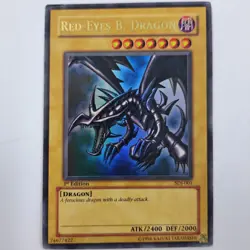 Red-Eyes B. Dragon - SDJ-001 | 1st Edition | Yu-Gi-Oh | MP - Image 1