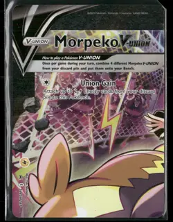 2022 Pokemon TCG SWSH Promo Cards Morpeko V-Union #SWSH287 A - Image 1
