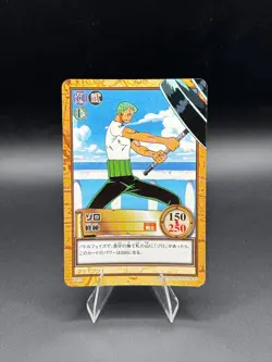 Roronoa Zoro C402 Carddass Hyper Battle Japanese One Piece Lightly Played - Image 1