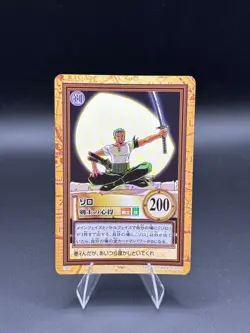 Roronoa Zoro C367 Carddass Hyper Battle Japanese One Piece Lightly Played - Image 1