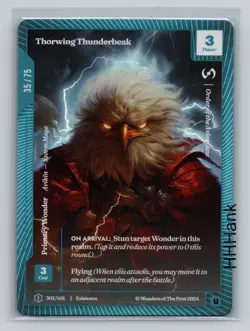 Wonders of the First Existence Thorwing Thunderbeak 35/75 OCM Uncommon - Image 1