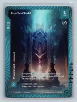 Wonders of the First Existence Frostfire Citadel 16/25 OCM Epic - Image 1