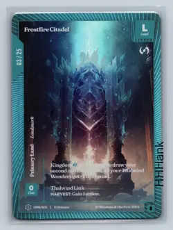 Wonders of the First Existence Frostfire Citadel 03/25 OCM Epic - Image 1