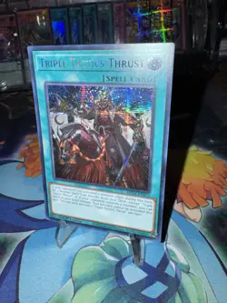 Yugioh CARD Triple Tactics Thrust Prismatic Secret Rare MP24-EN073 NM PACK FRESH - Image 3