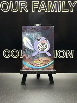 Pokemon 2000 Blue Topps Chrome Poliwag TV Series 1 Holo Foil MP - Image 1