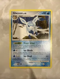 Pokemon Card - Glaceon Rising Rivals 41/111 Uncommon Non-Holo NM - Image 1