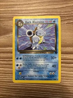 Pokemon TCG Dark Blastoise 20/82 Rare Non-Holo Card - Image 2