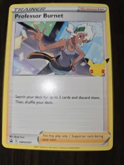 Professor Burnet SWSH167 SWSH: Sword & Shield Promo Cards Regular - Image 1
