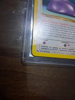 Pokemon TCG Ditto 18/62 Non-Holo Rare Fossil Vintage WOTC Card LP Condition - Image 5