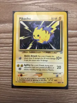 Pokemon Neo Genesis Pikachu TCG Card 70/111 Regular Rare￼ - Image 1