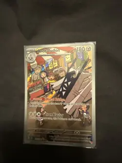Pokemon TCG Archaludon Card 155/142 Stellar Crown Illustration Rare NM Condition - Image 1